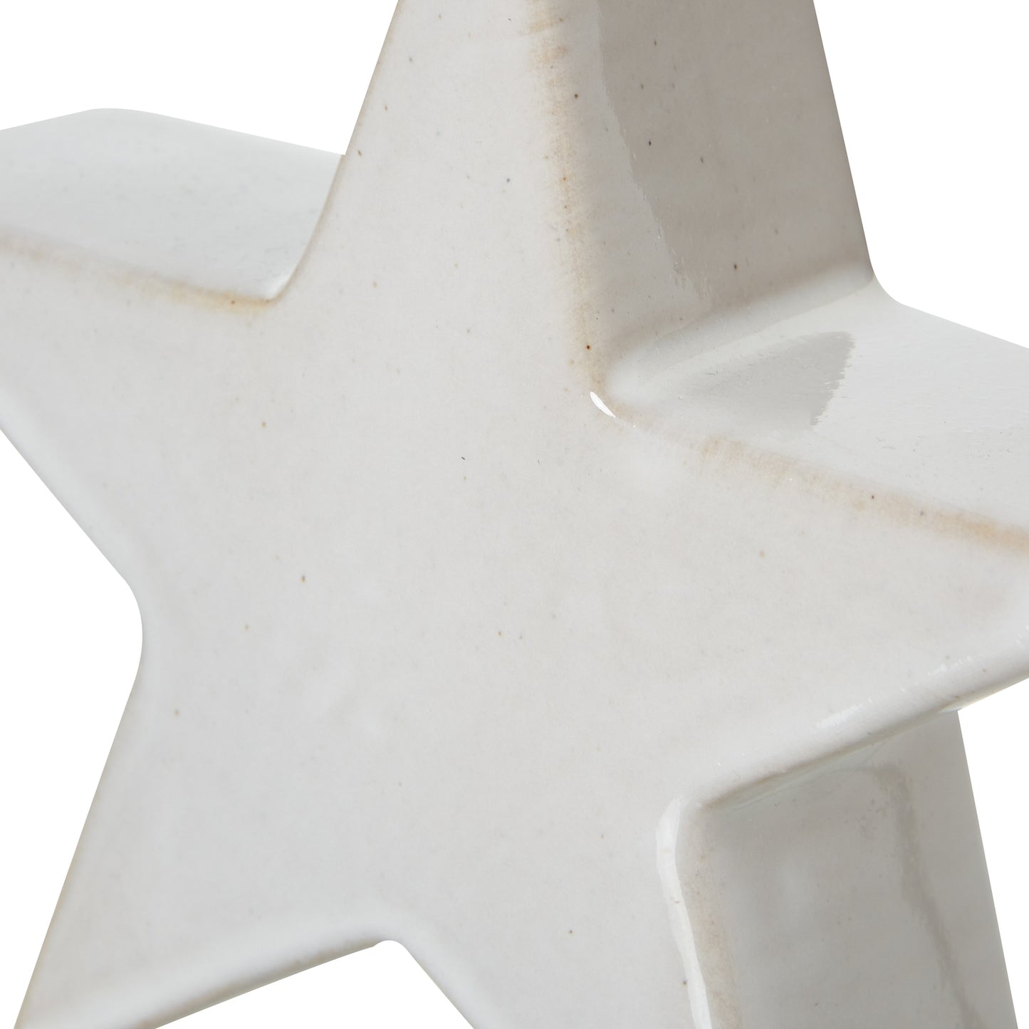 Ceramic Standing Star Decoration