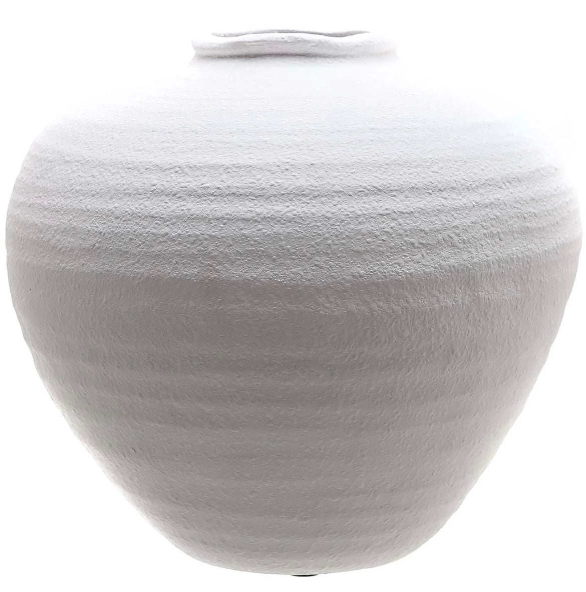 Regola Matt White Ceramic Vase