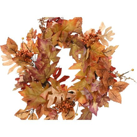 Autumn Leaves Wreath