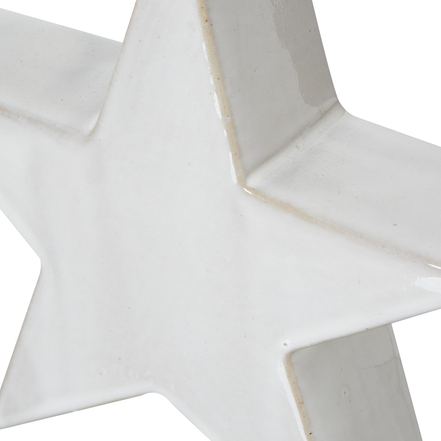 Ceramic Standing Star Decoration