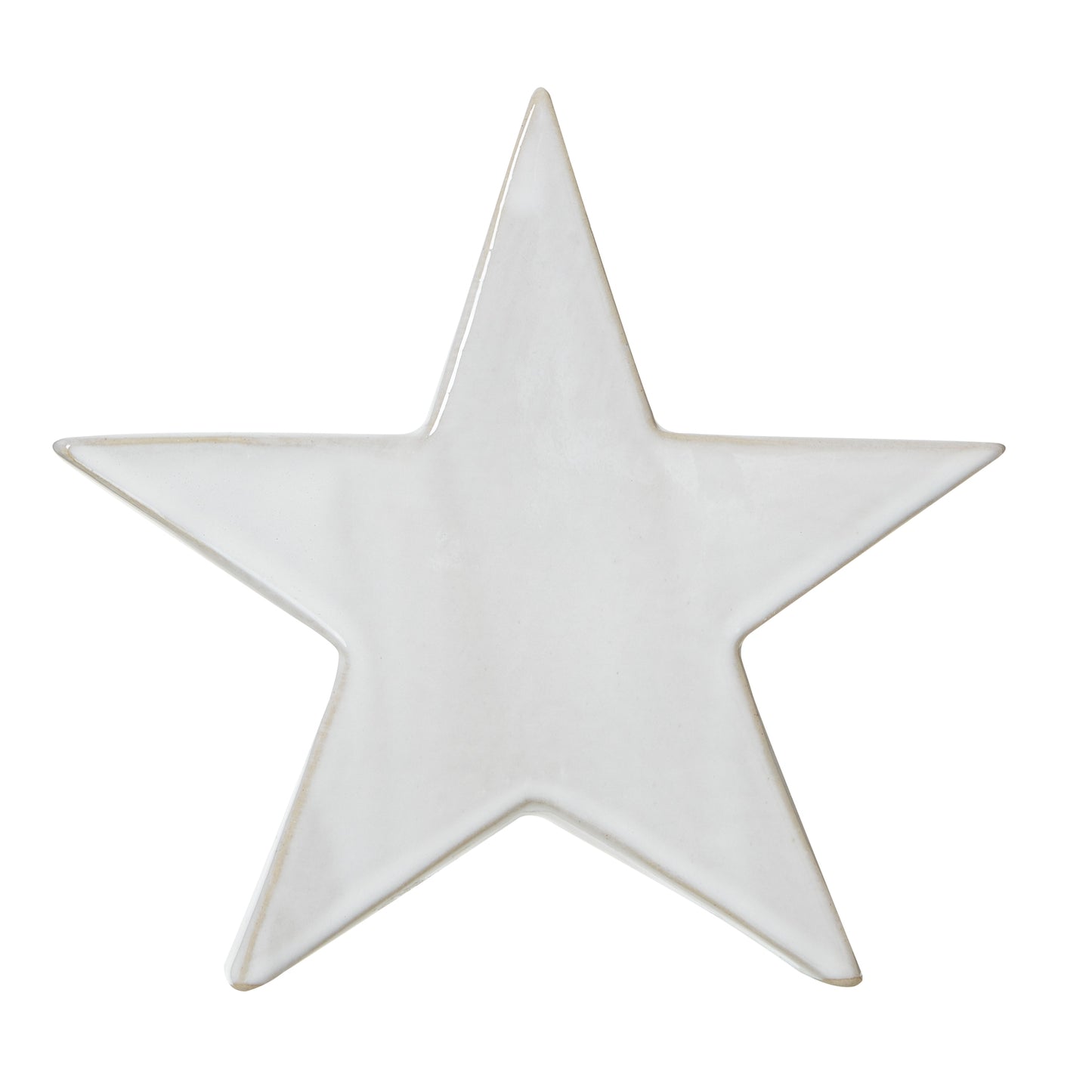Ceramic Standing Star Decoration