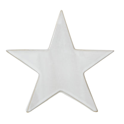 Ceramic Standing Star Decoration
