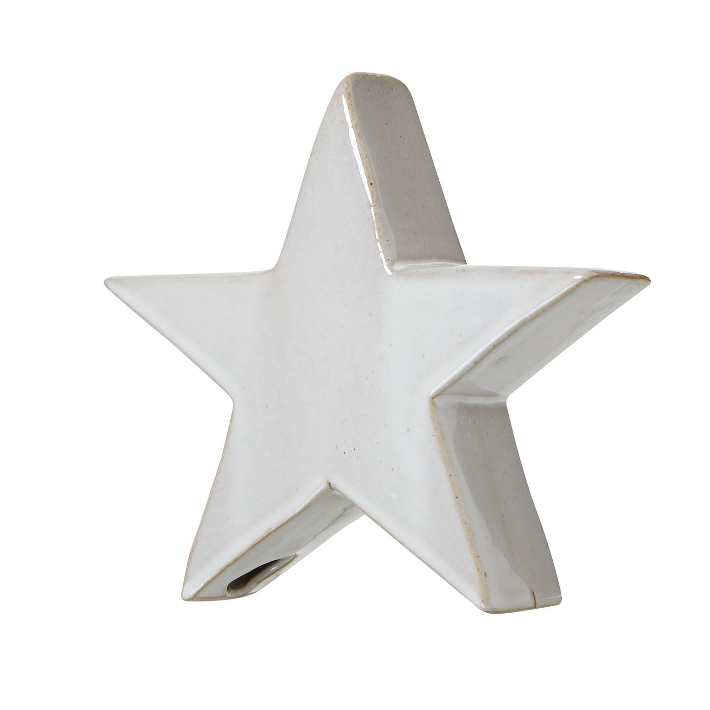Ceramic Standing Star Decoration
