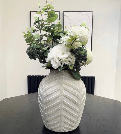 Bloomville Stone Vase