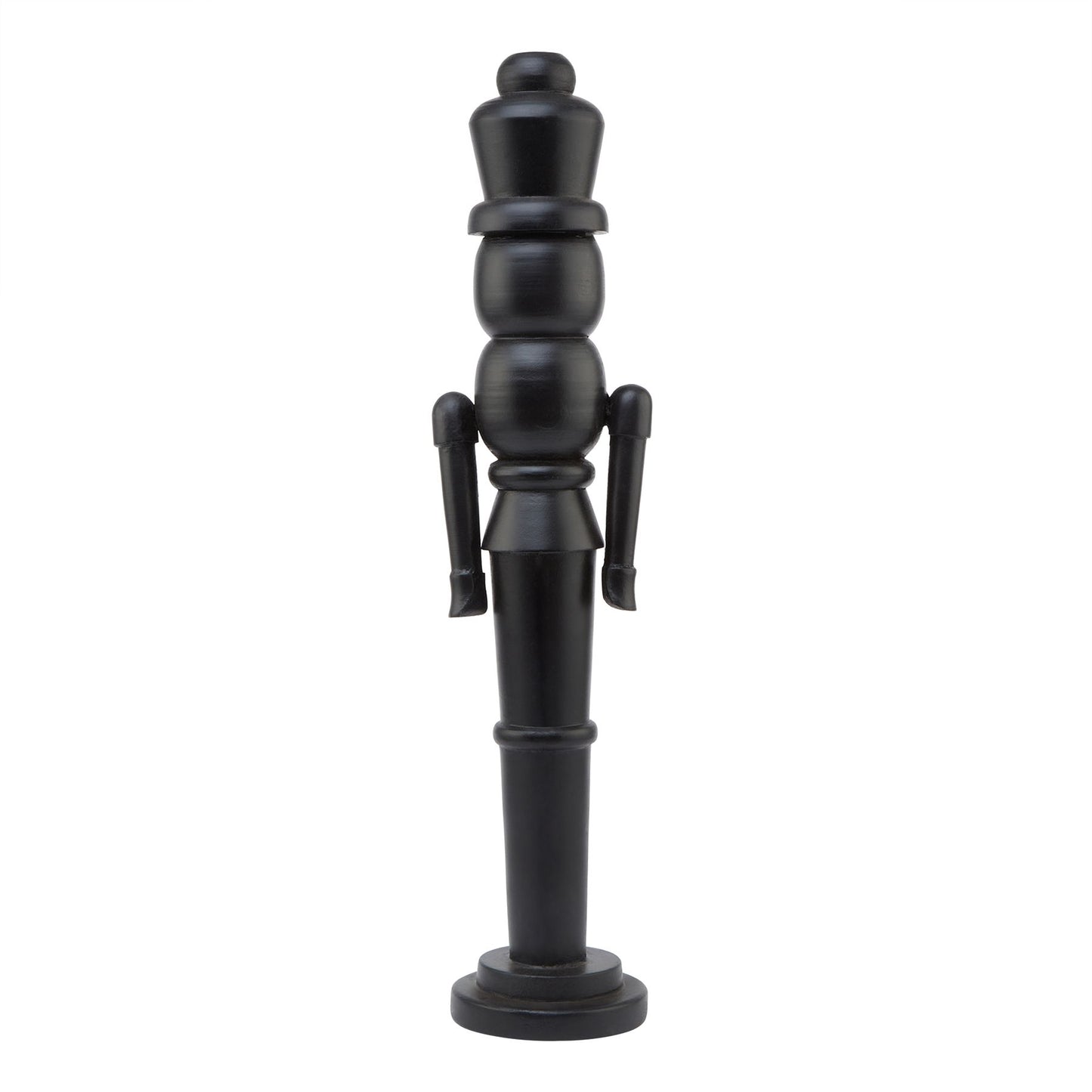 Black Wooden Nutcracker Ornament