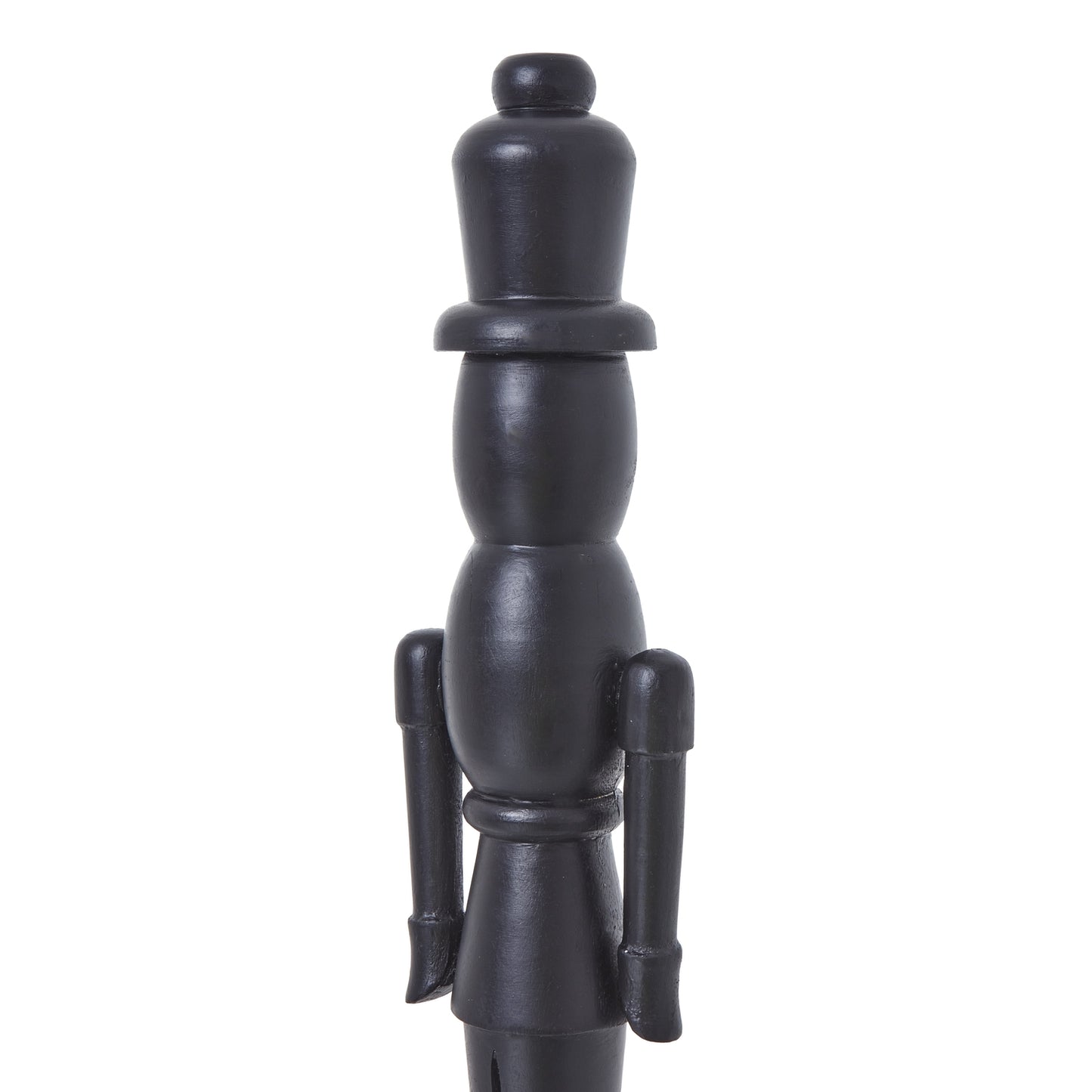 Black Wooden Nutcracker Ornament