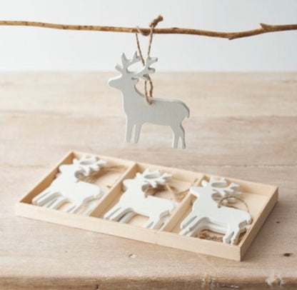 Hanging Reindeers (set of 6)