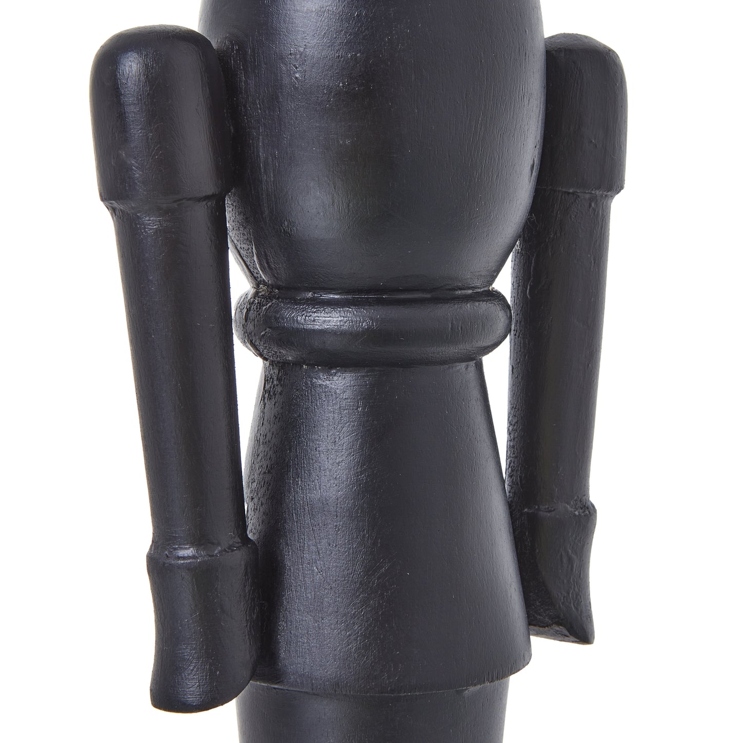 Black Wooden Nutcracker Ornament