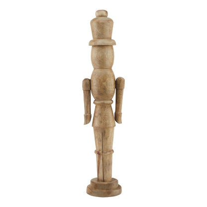 Natural Nutcracker Ornament