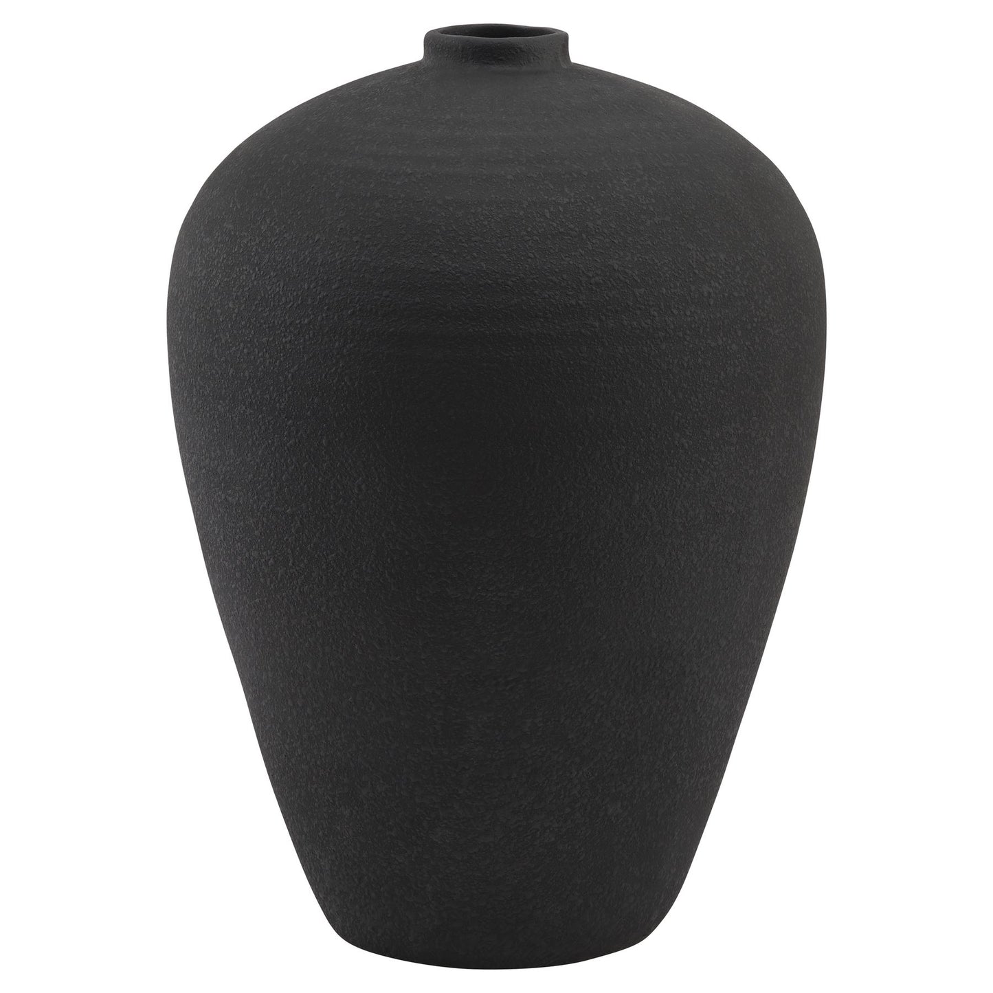 Extra Large Matt Black Astral Vase